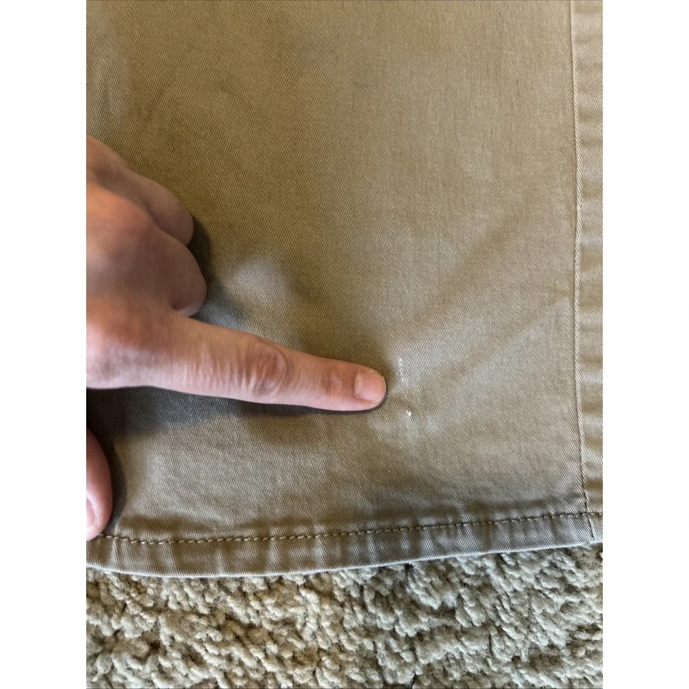 Lee Extreme Motion MVP Slim Fit Pants Stretch Straight Tapered Leg Khaki 40 X 32